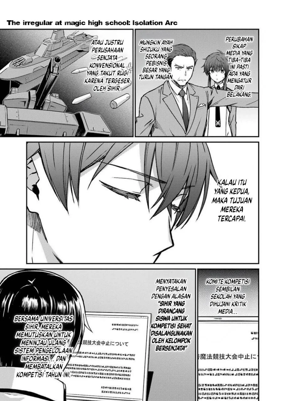 Mahouka Koukou no Rettouse Koritsu-hen Chapter 2 Gambar 21