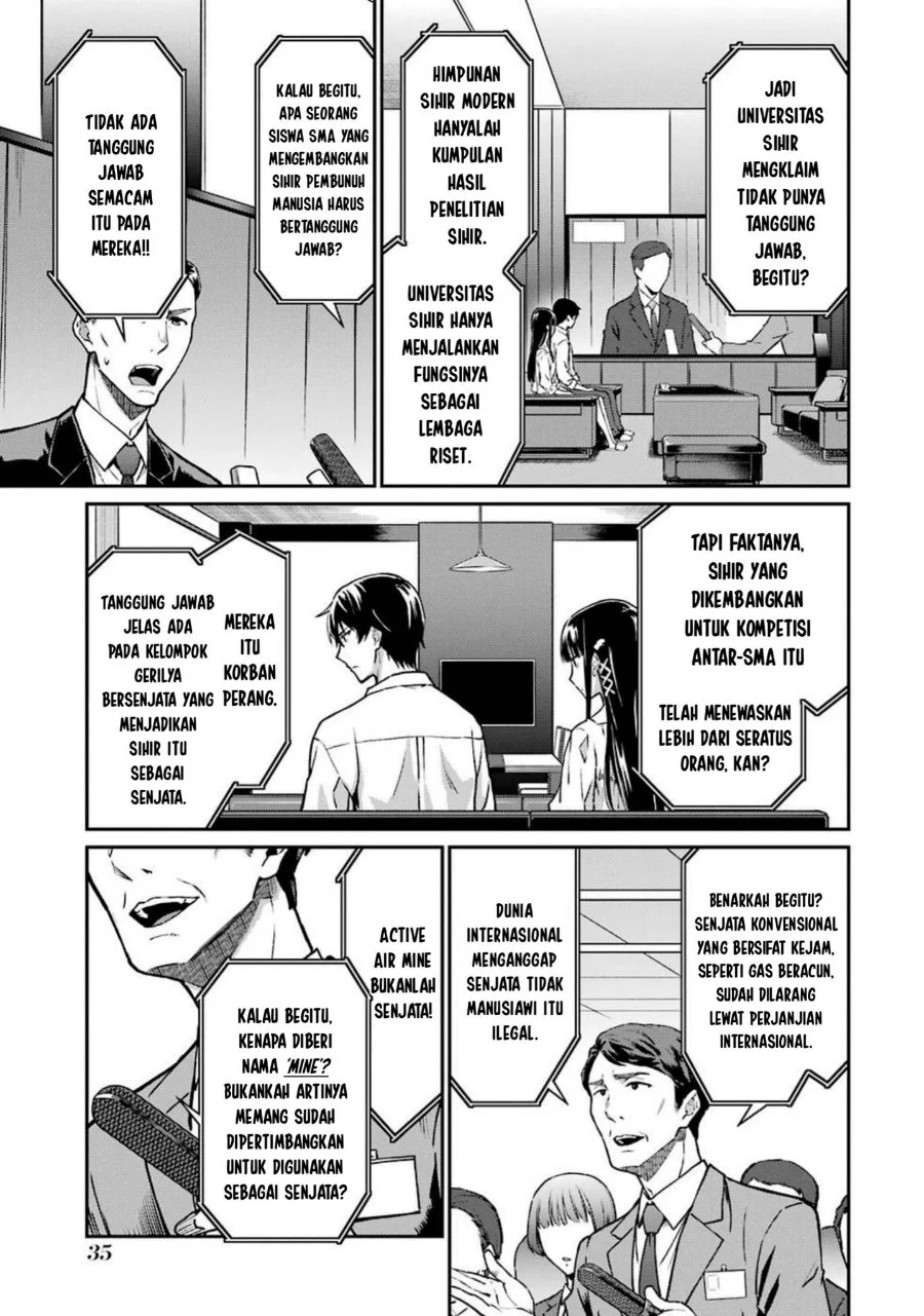 Mahouka Koukou no Rettouse Koritsu-hen Chapter 2 Gambar 9