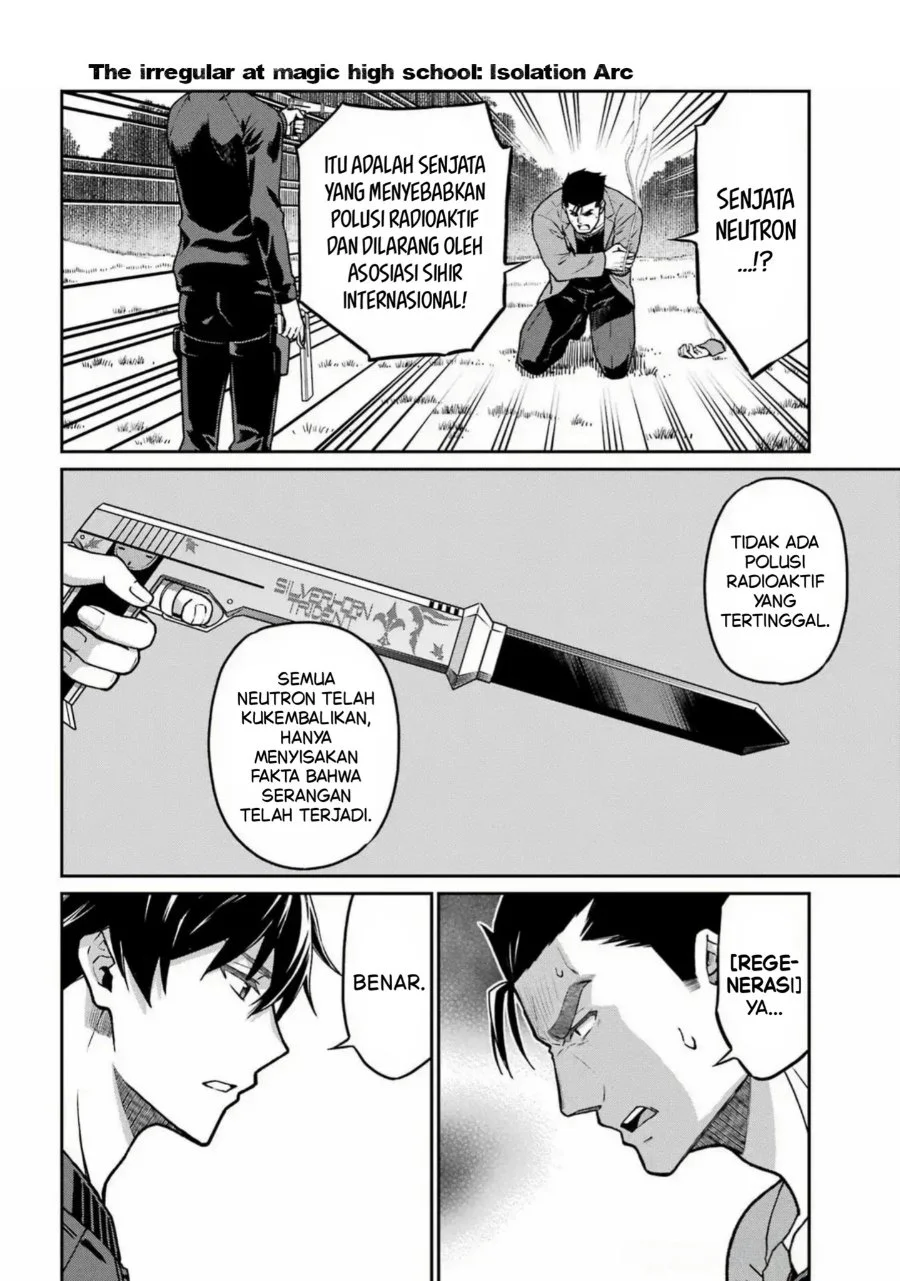 Mahouka Koukou no Rettouse Koritsu-hen Chapter 25 Gambar 4