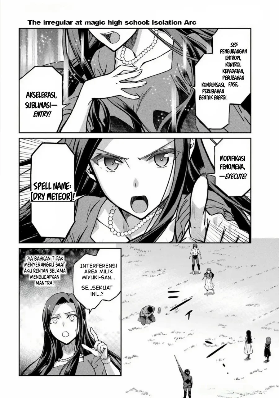 Mahouka Koukou no Rettouse Koritsu-hen Chapter 25 Gambar 9