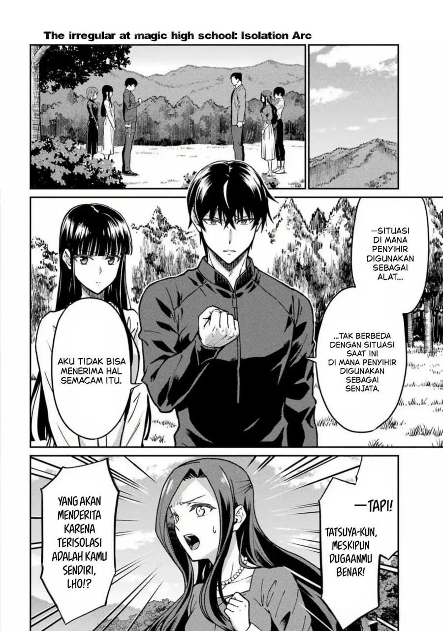 Mahouka Koukou no Rettouse Koritsu-hen Chapter 27 Gambar 12