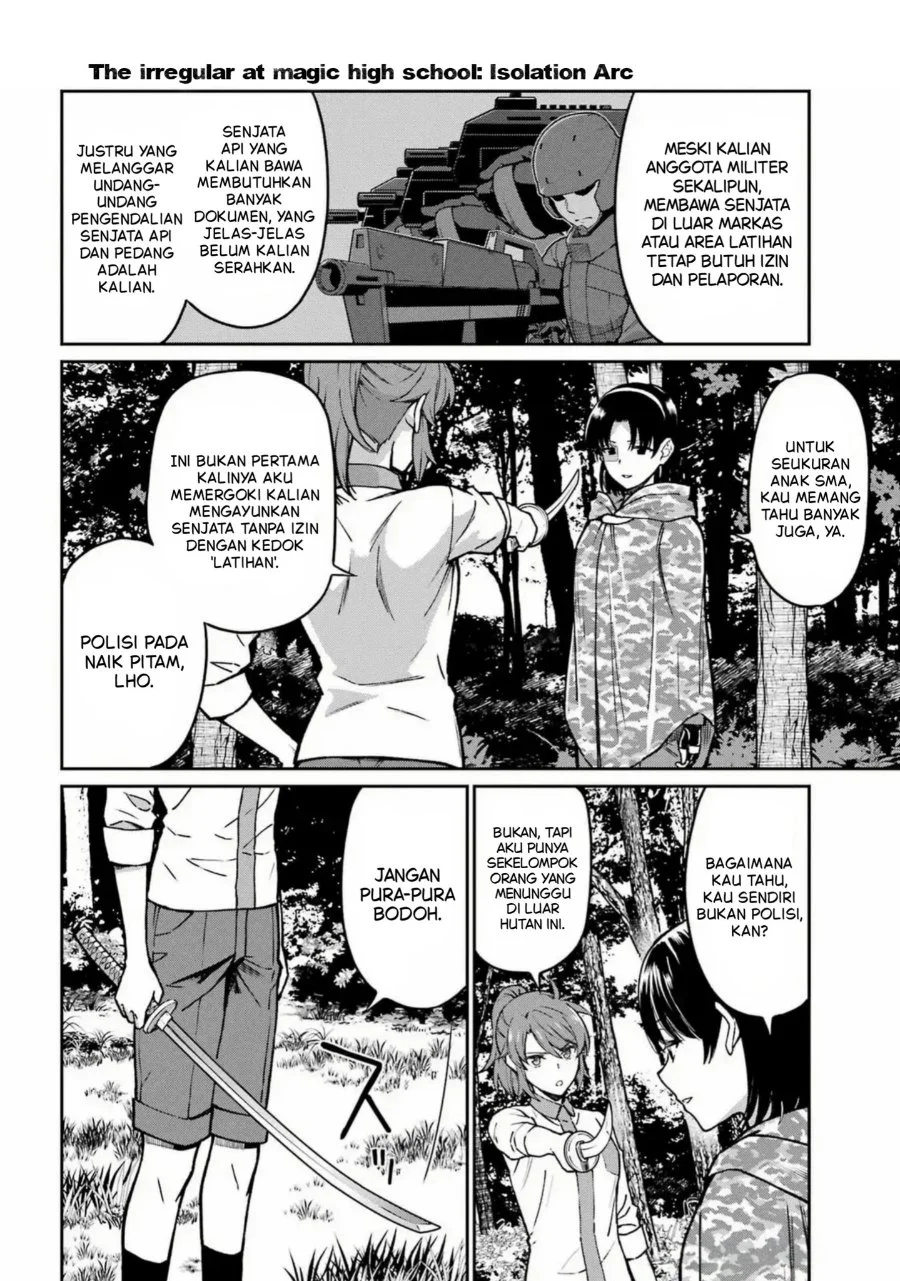 Mahouka Koukou no Rettouse Koritsu-hen Chapter 27 Gambar 4