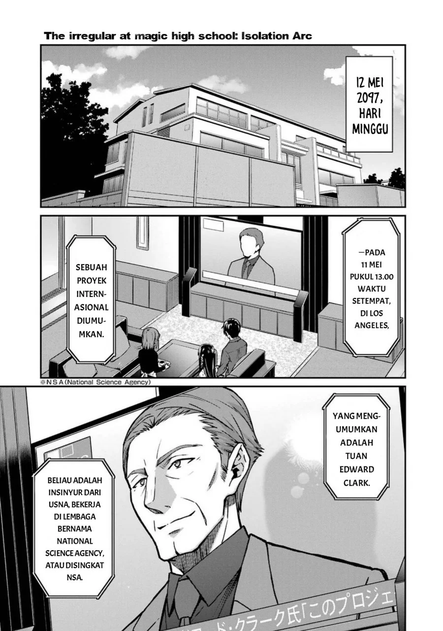 Mahouka Koukou no Rettouse Koritsu-hen Chapter 3 Gambar 11