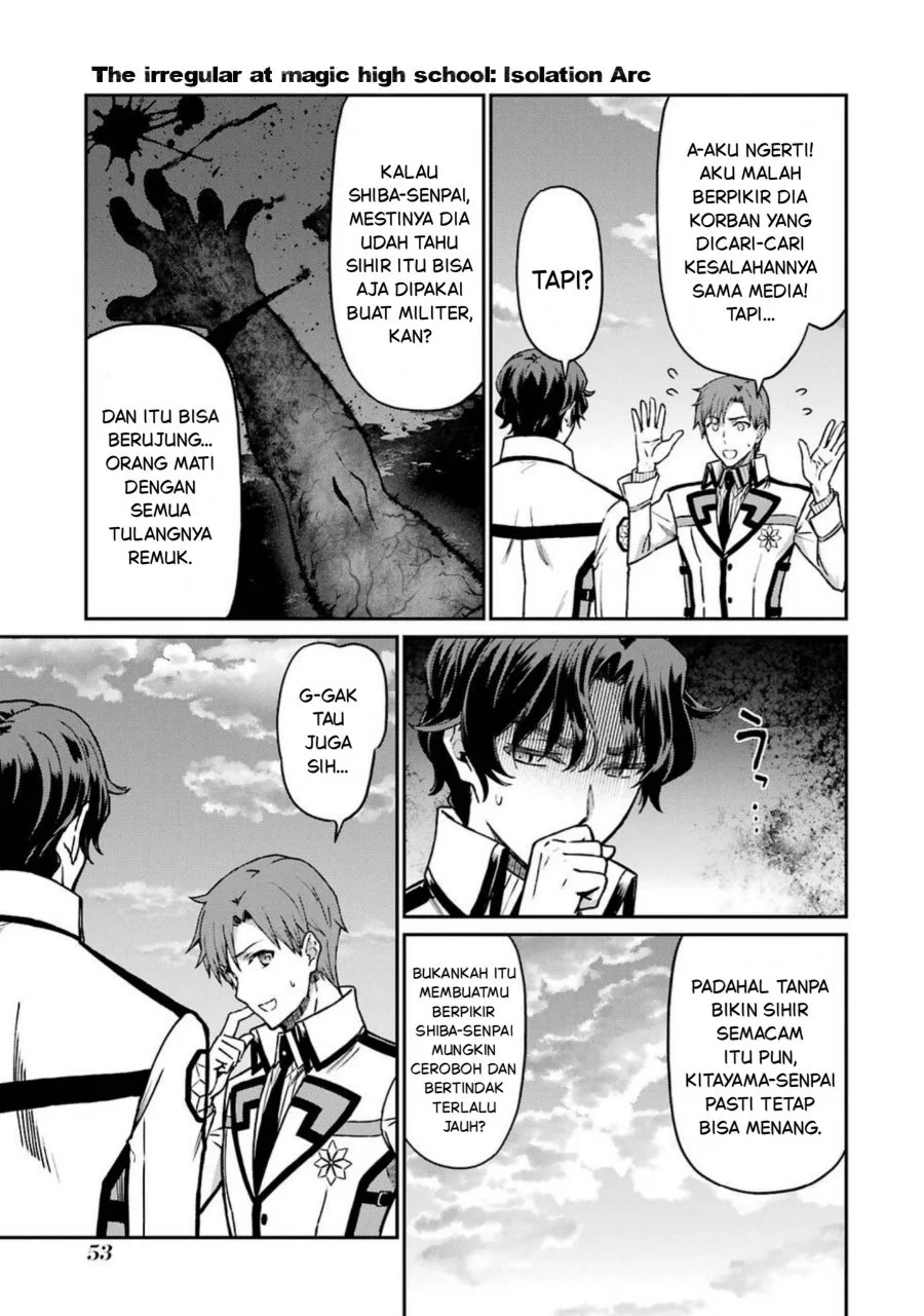 Mahouka Koukou no Rettouse Koritsu-hen Chapter 3 Gambar 5