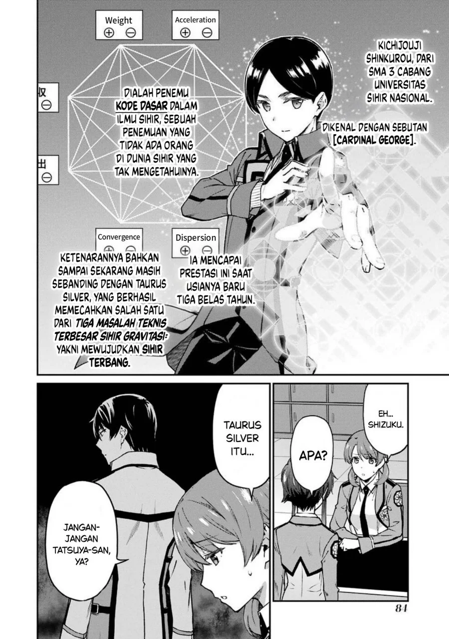 Mahouka Koukou no Rettouse Koritsu-hen Chapter 4 Gambar 14