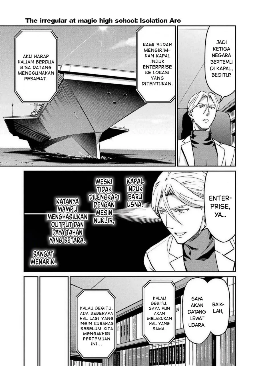 Mahouka Koukou no Rettouse Koritsu-hen Chapter 8 Gambar 12