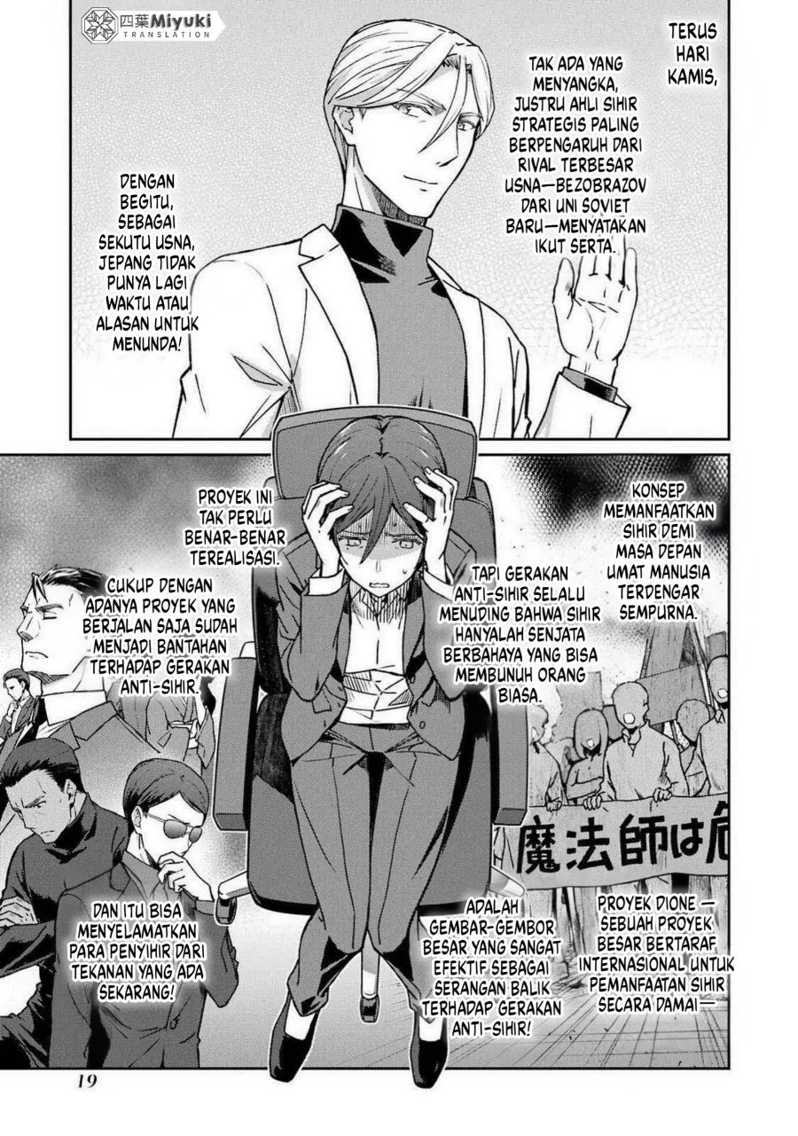 Mahouka Koukou no Rettouse Koritsu-hen Chapter 8 Gambar 18