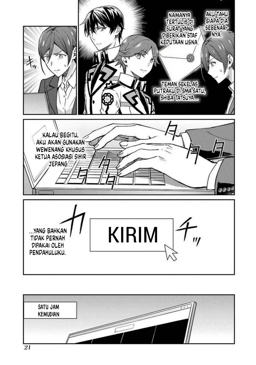 Mahouka Koukou no Rettouse Koritsu-hen Chapter 8 Gambar 20