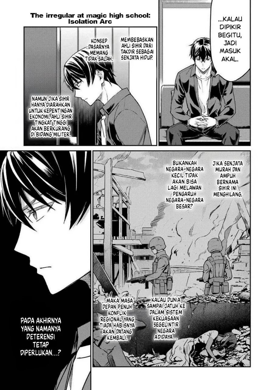 Mahouka Koukou no Rettouse Koritsu-hen Chapter 8 Gambar 6