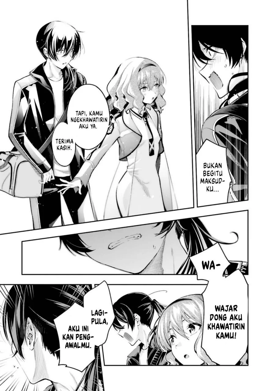 Mahouka Koukou no Rettousei Douran no Joshou-hen Chapter 1 Gambar 25