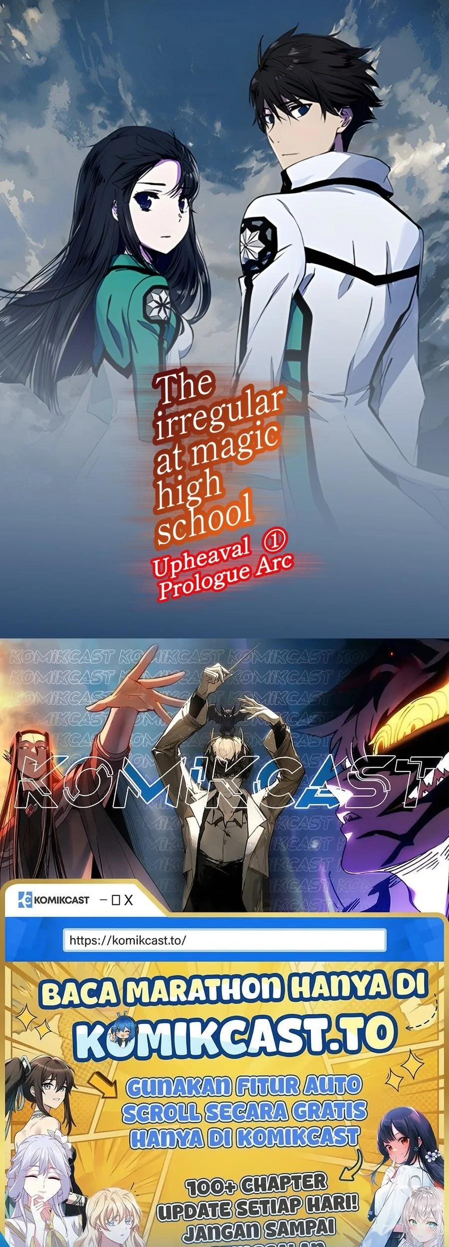 Mahouka Koukou no Rettousei Douran no Joshou-hen Chapter 10 Gambar 40