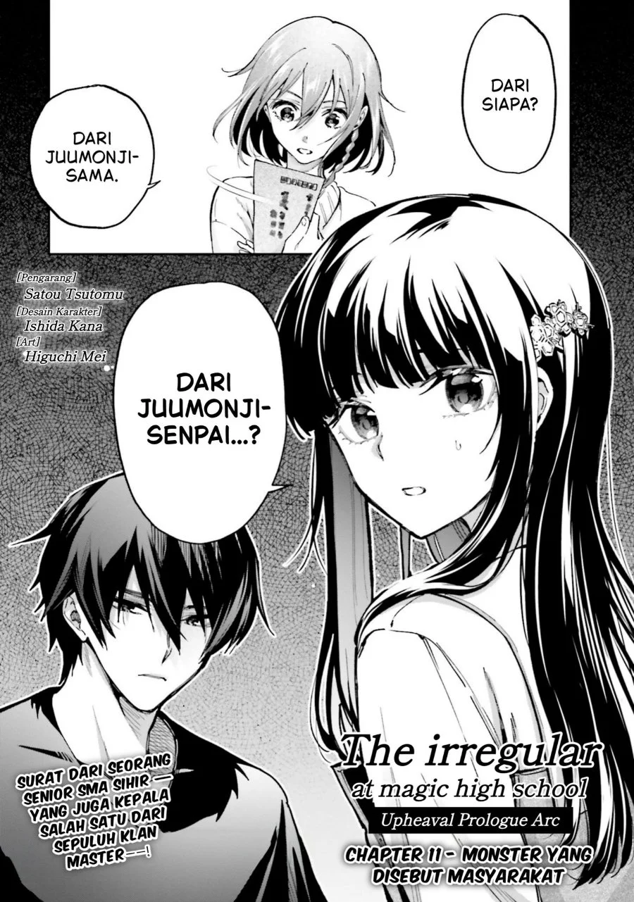 Mahouka Koukou no Rettousei Douran no Joshou-hen Chapter 11 Gambar 3