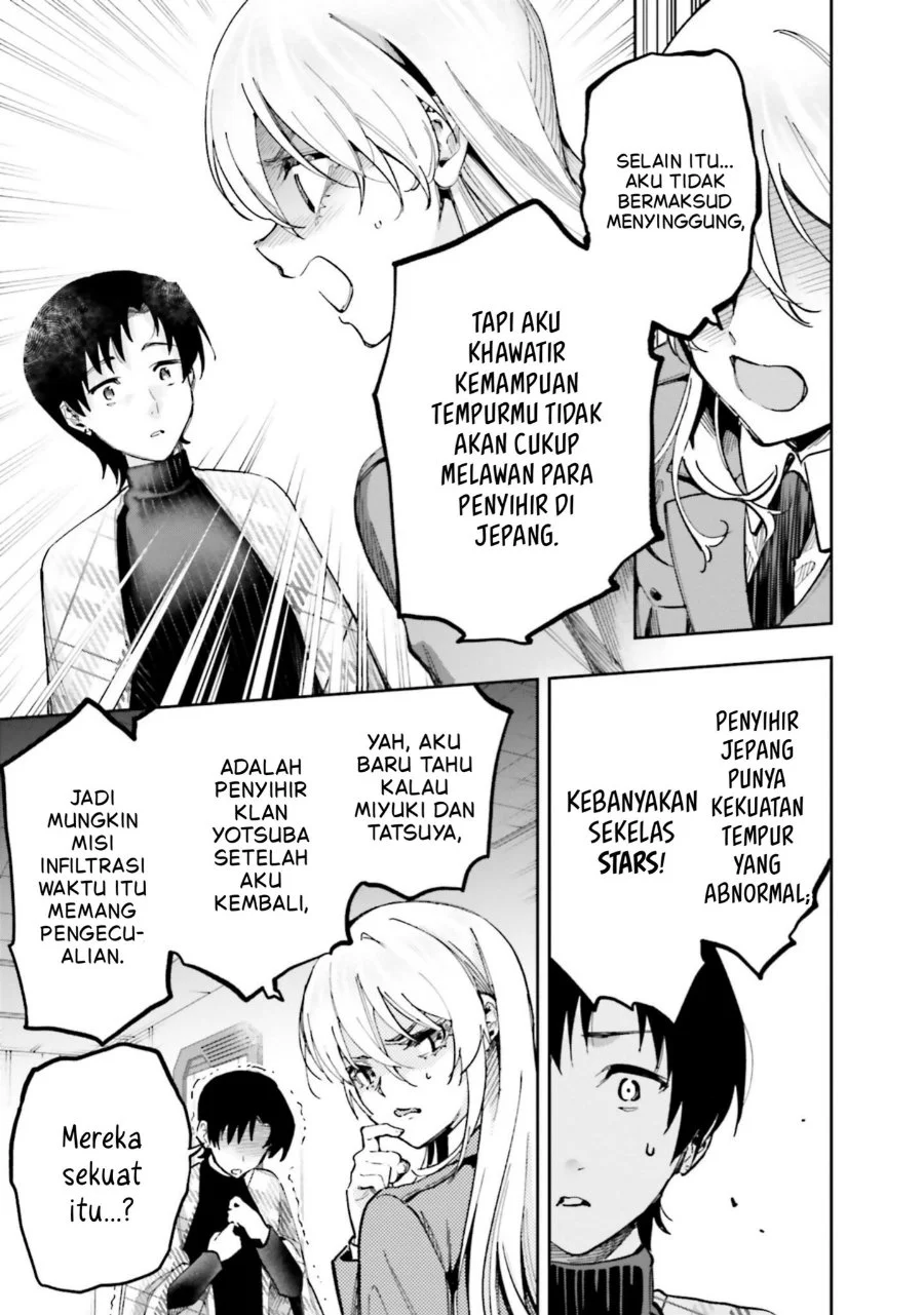 Mahouka Koukou no Rettousei Douran no Joshou-hen Chapter 13 Gambar 19