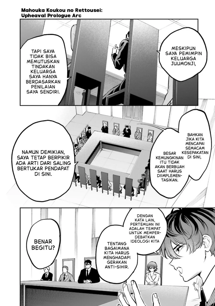 Mahouka Koukou no Rettousei Douran no Joshou-hen Chapter 17 Gambar 21