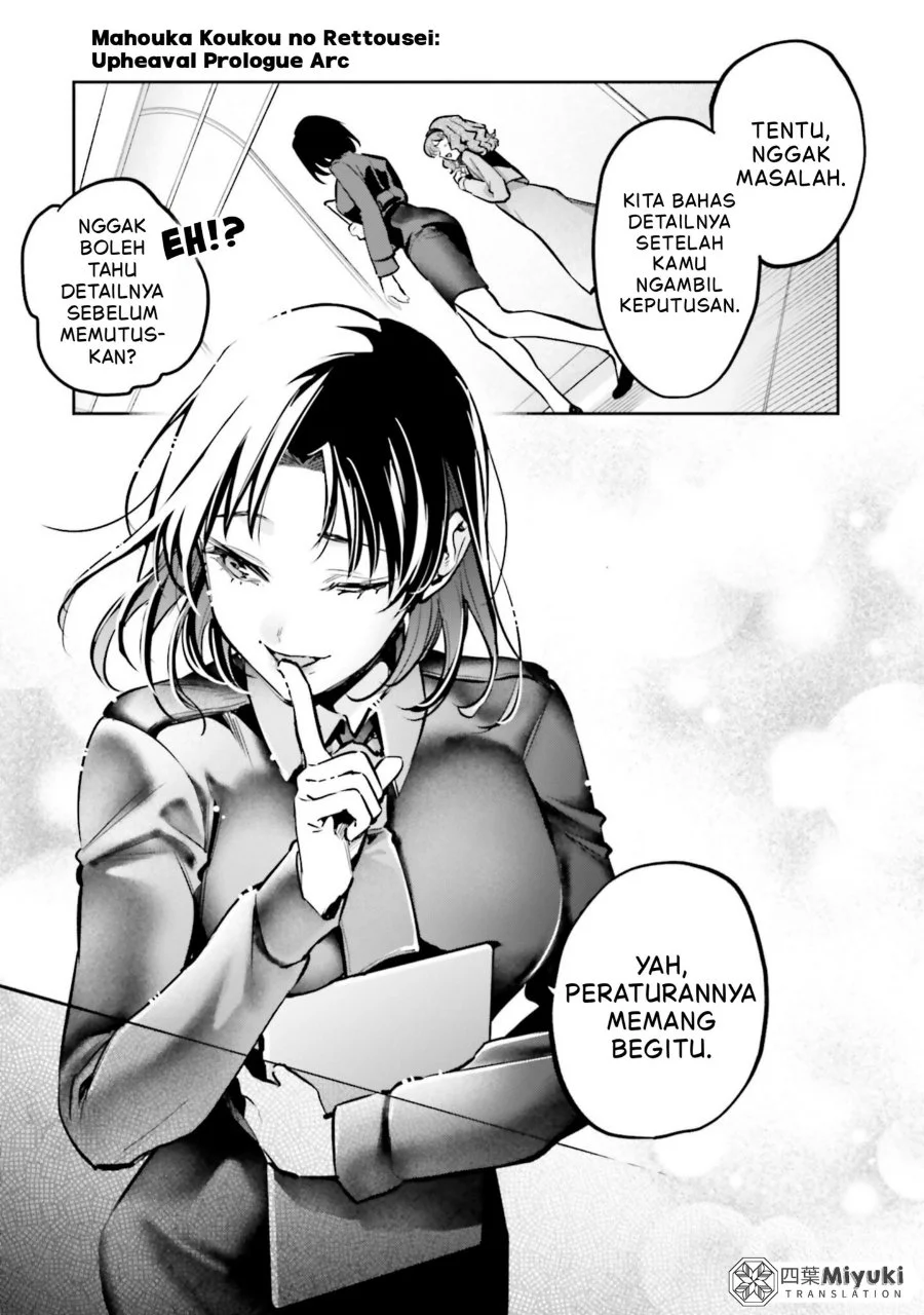 Mahouka Koukou no Rettousei Douran no Joshou-hen Chapter 18 Gambar 25