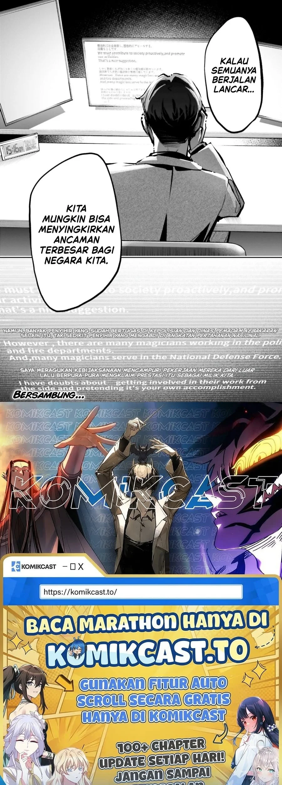 Mahouka Koukou no Rettousei Douran no Joshou-hen Chapter 18 Gambar 29