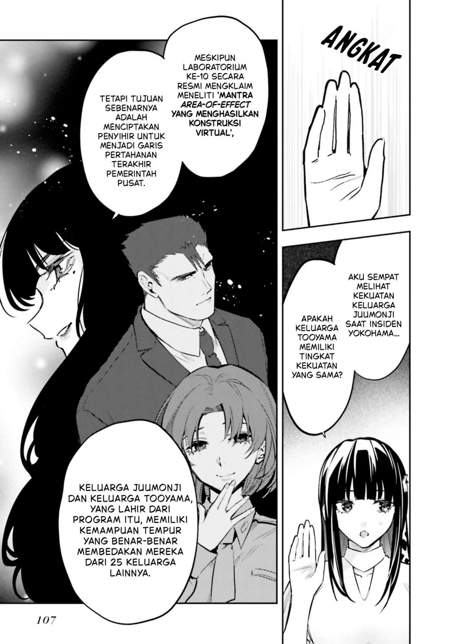 Mahouka Koukou no Rettousei Douran no Joshou-hen Chapter 20 Gambar 18