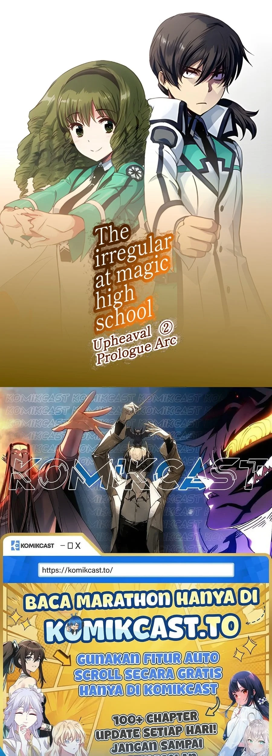 Mahouka Koukou no Rettousei Douran no Joshou-hen Chapter 21 Gambar 22