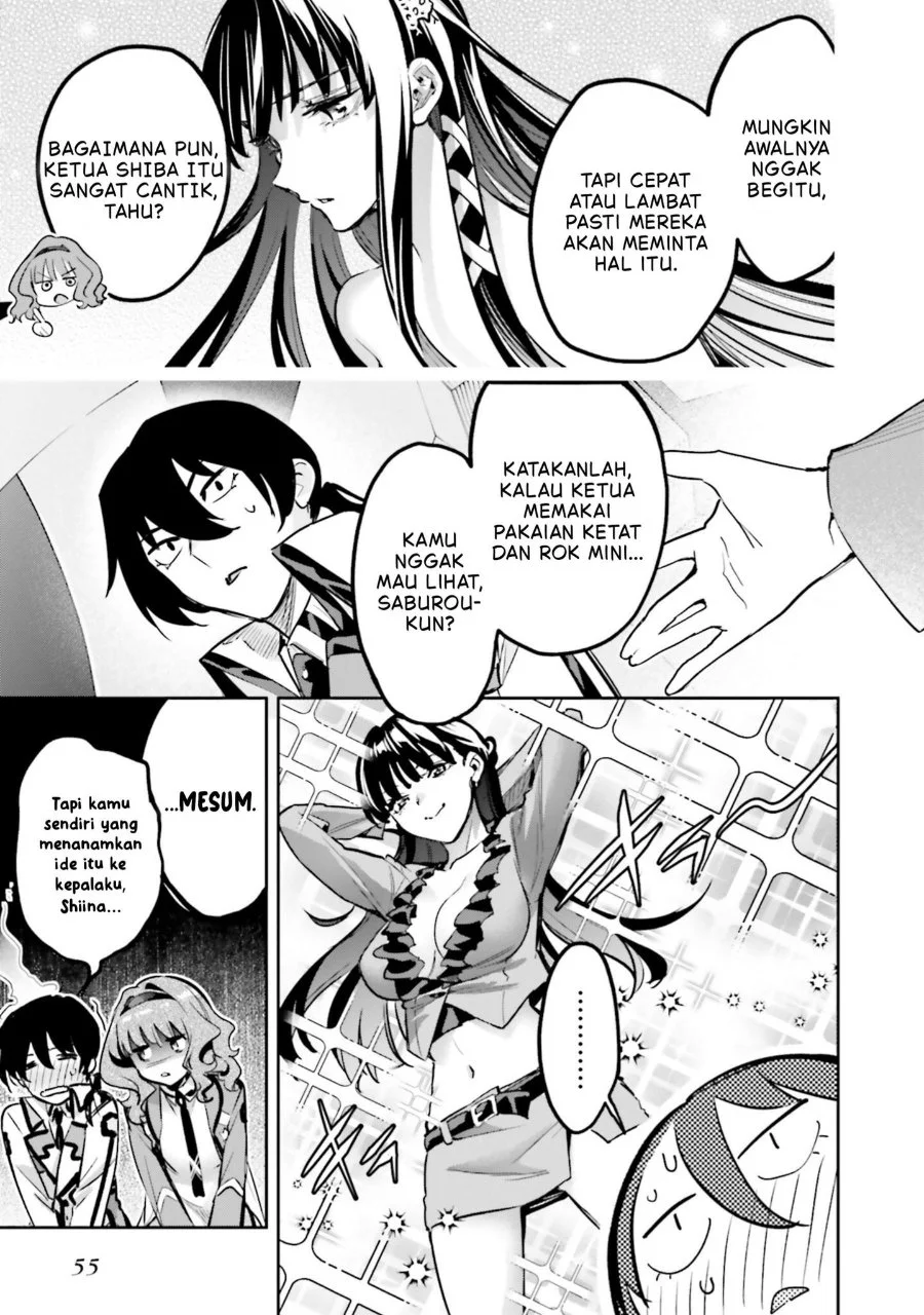 Mahouka Koukou no Rettousei Douran no Joshou-hen Chapter 24 Gambar 20