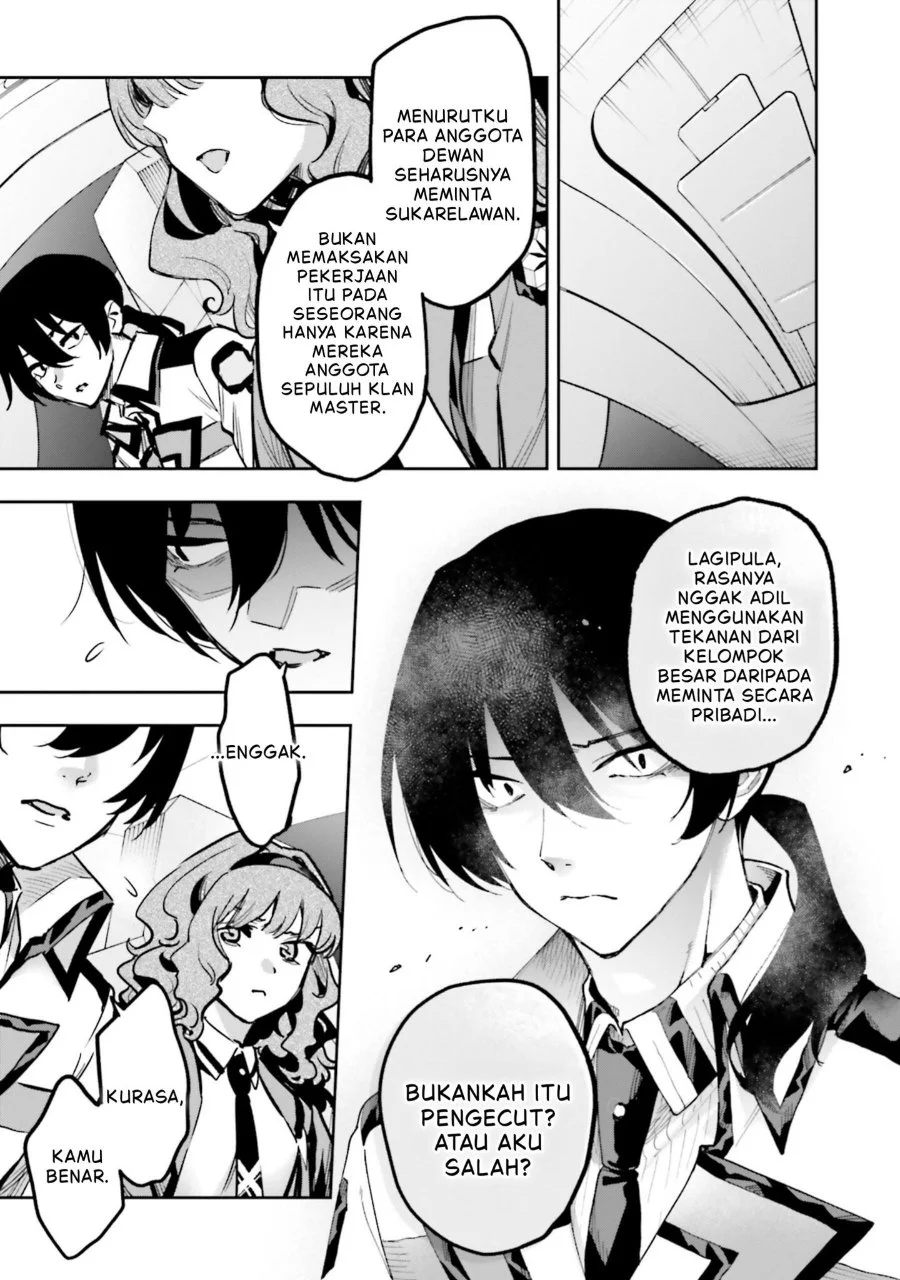 Mahouka Koukou no Rettousei Douran no Joshou-hen Chapter 24 Gambar 23