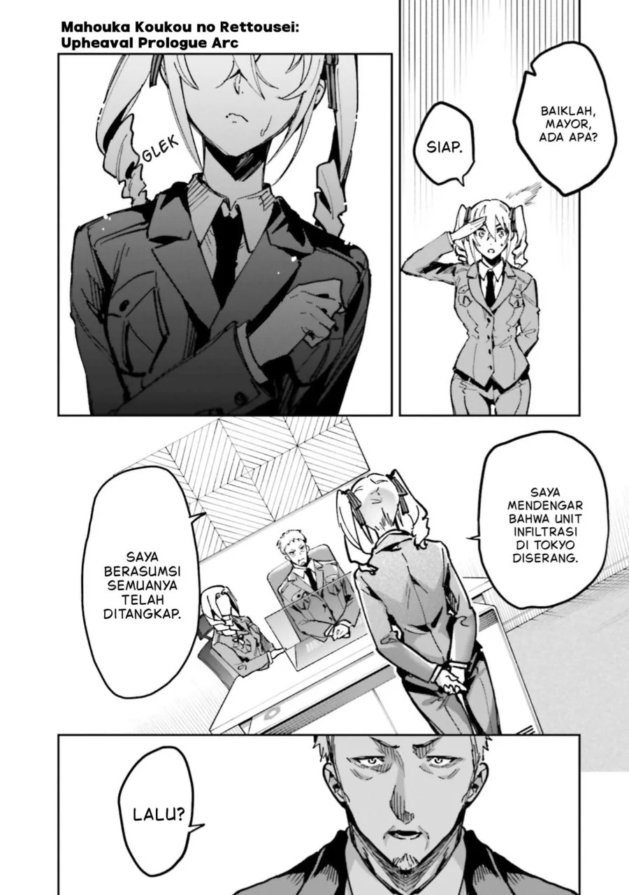 Mahouka Koukou no Rettousei Douran no Joshou-hen Chapter 25 Gambar 12