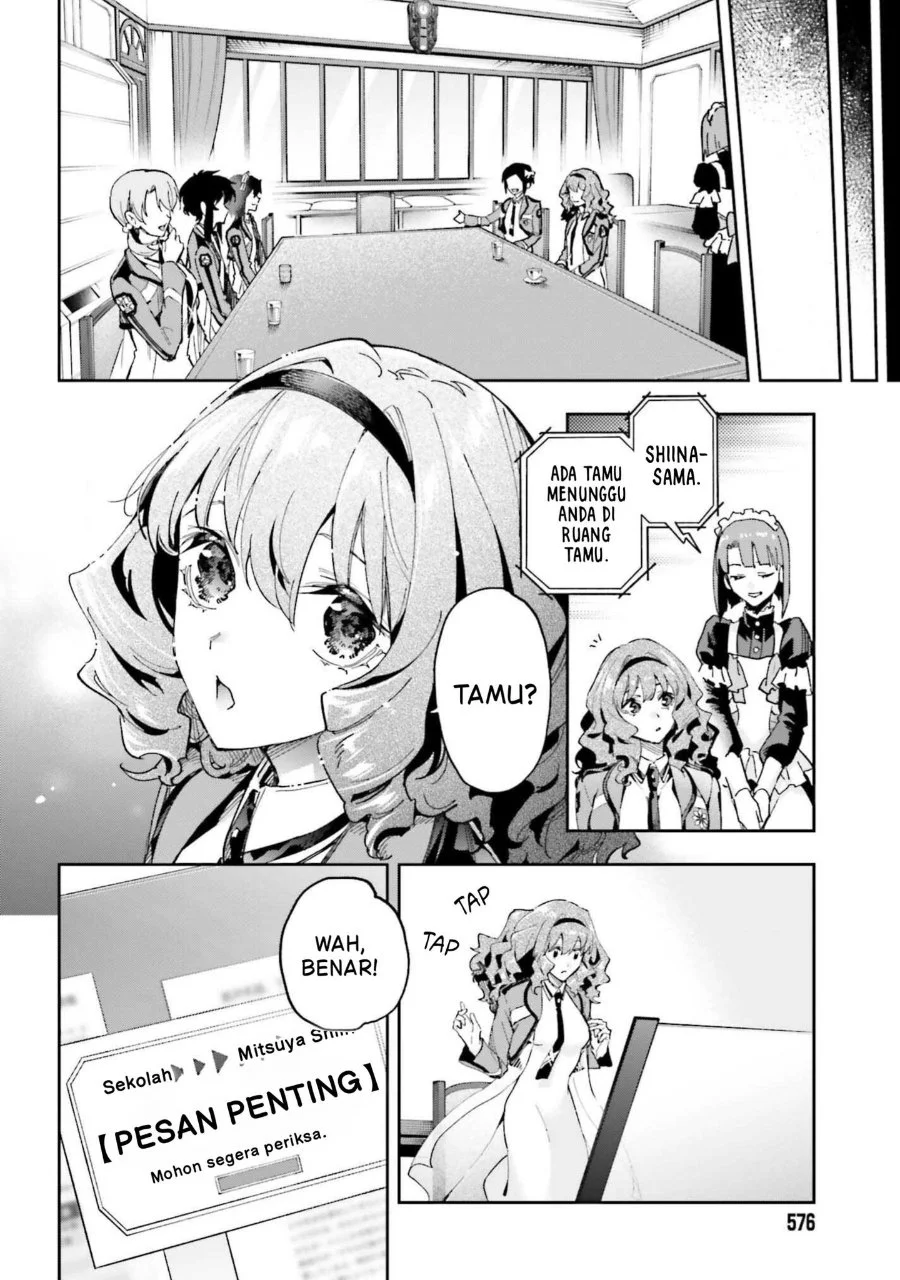 Mahouka Koukou no Rettousei Douran no Joshou-hen Chapter 28 Gambar 14