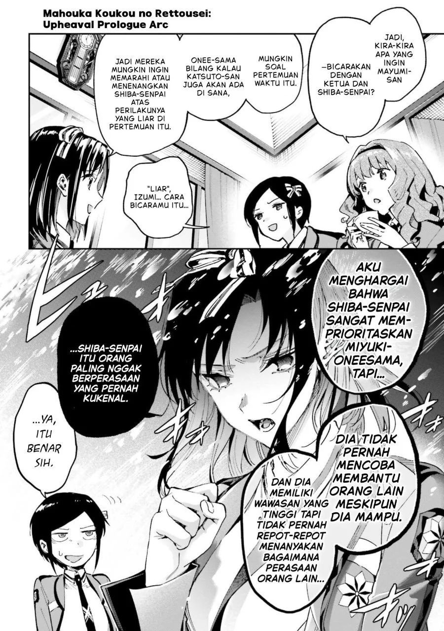 Mahouka Koukou no Rettousei Douran no Joshou-hen Chapter 28 Gambar 6