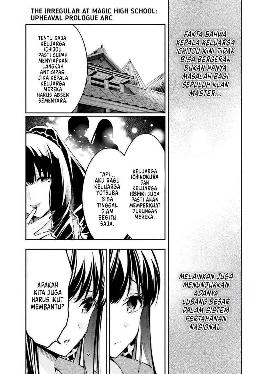 Mahouka Koukou no Rettousei Douran no Joshou-hen Chapter 4 Gambar 20