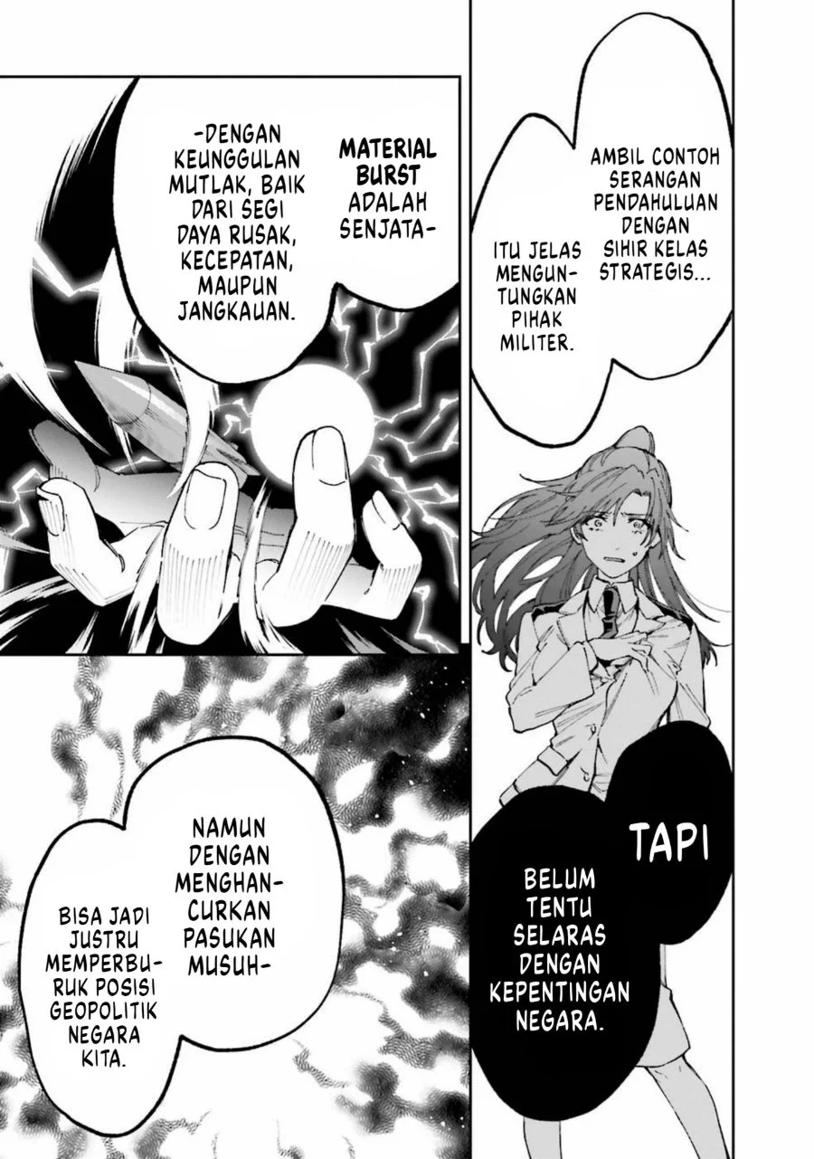 Mahouka Koukou no Rettousei Douran no Joshou-hen Chapter 8 Gambar 17