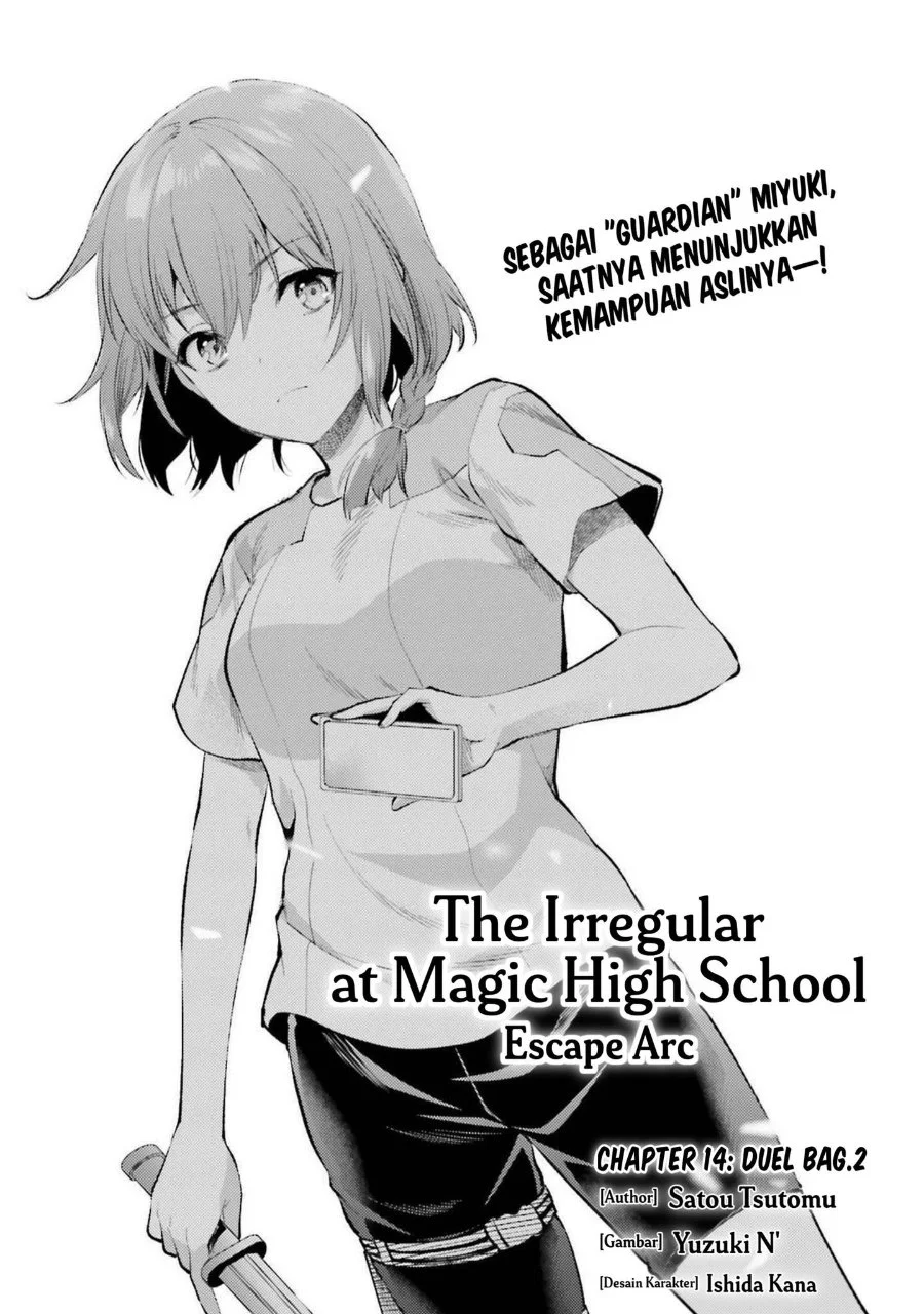 Komik Mahouka Koukou no Rettousei Escape-hen Chapter 14 gambar 1