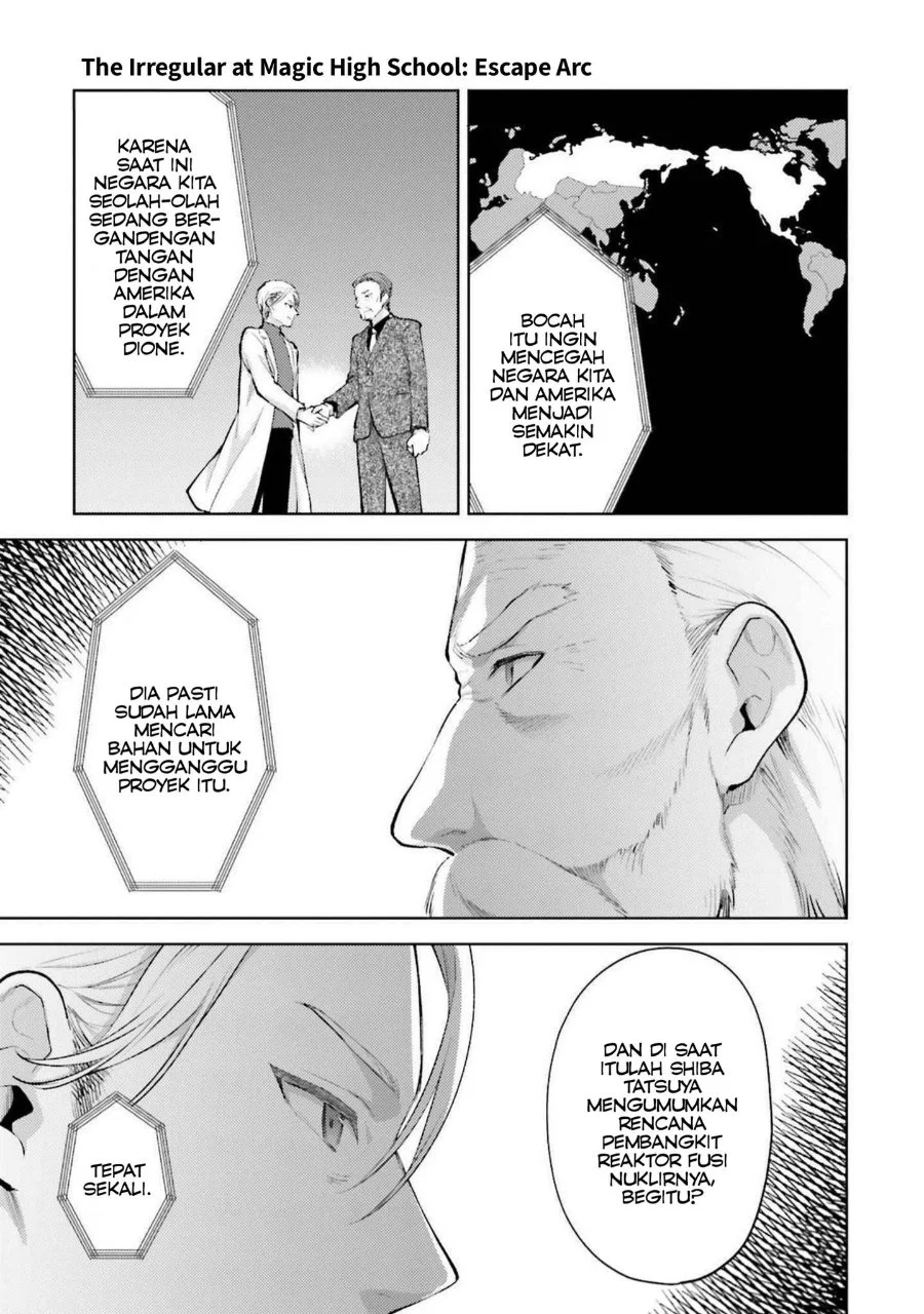 Mahouka Koukou no Rettousei Escape-hen Chapter 15 Gambar 13