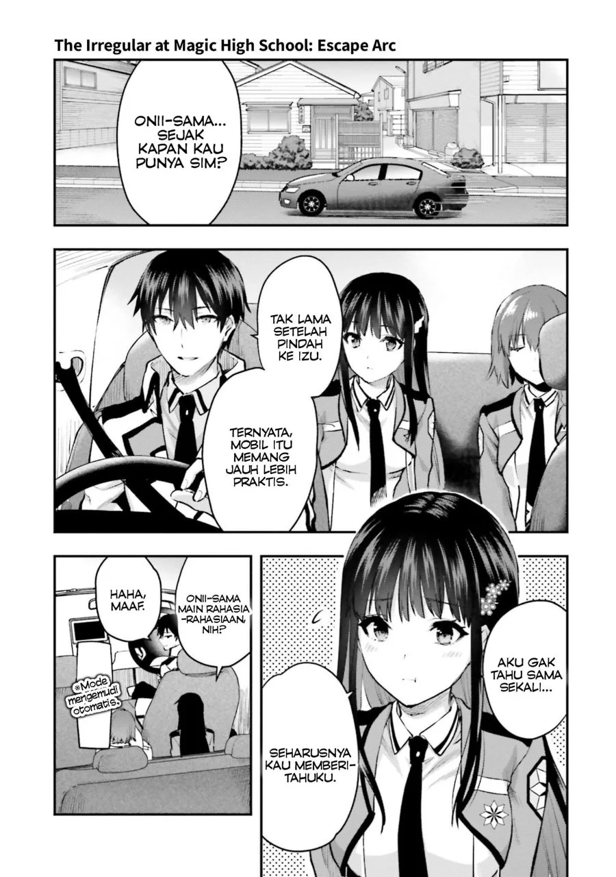 Mahouka Koukou no Rettousei Escape-hen Chapter 2 Gambar 15