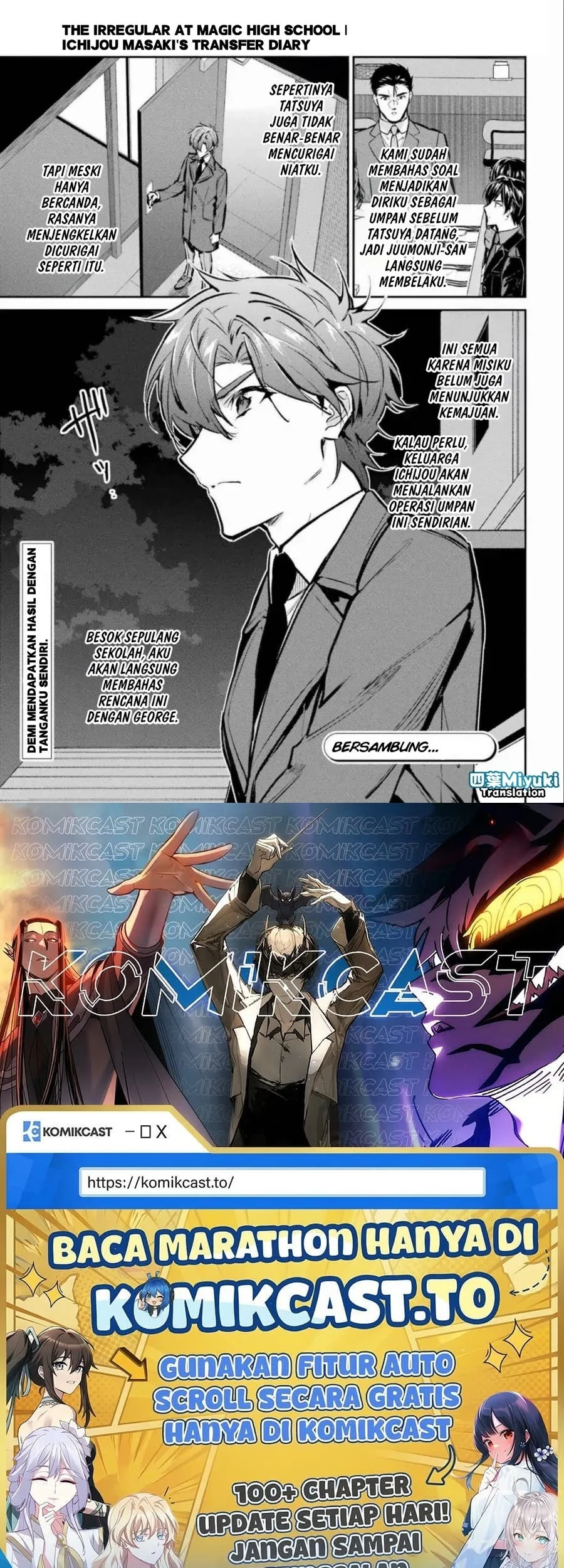 Mahouka Koukou no Rettousei Ichijou Masaki Tenkou-hen Chapter 3 Gambar 23