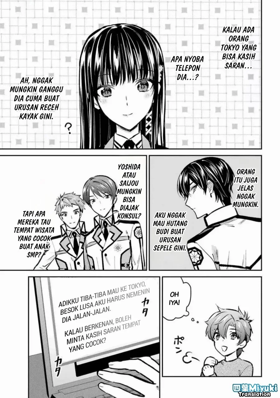 Mahouka Koukou no Rettousei Ichijou Masaki Tenkou-hen Chapter 4 Gambar 25