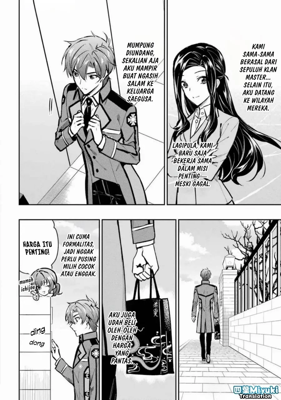 Mahouka Koukou no Rettousei Ichijou Masaki Tenkou-hen Chapter 4 Gambar 28