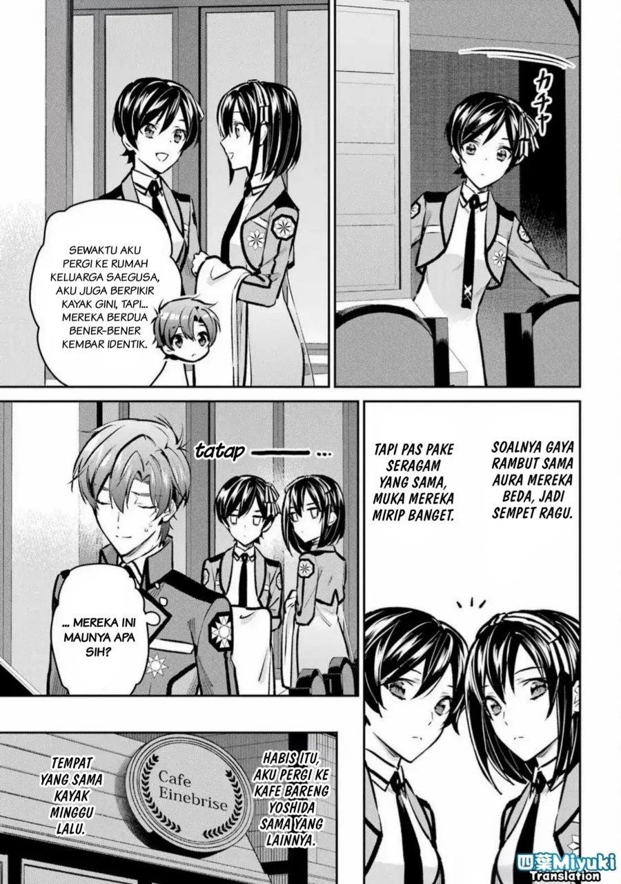 Mahouka Koukou no Rettousei Ichijou Masaki Tenkou-hen Chapter 5 Gambar 29