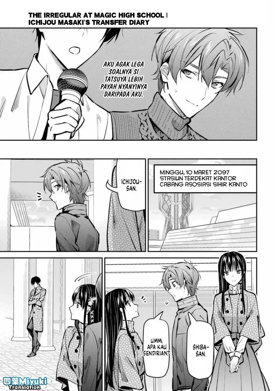 Mahouka Koukou no Rettousei Ichijou Masaki Tenkou-hen Chapter 6 Gambar 34