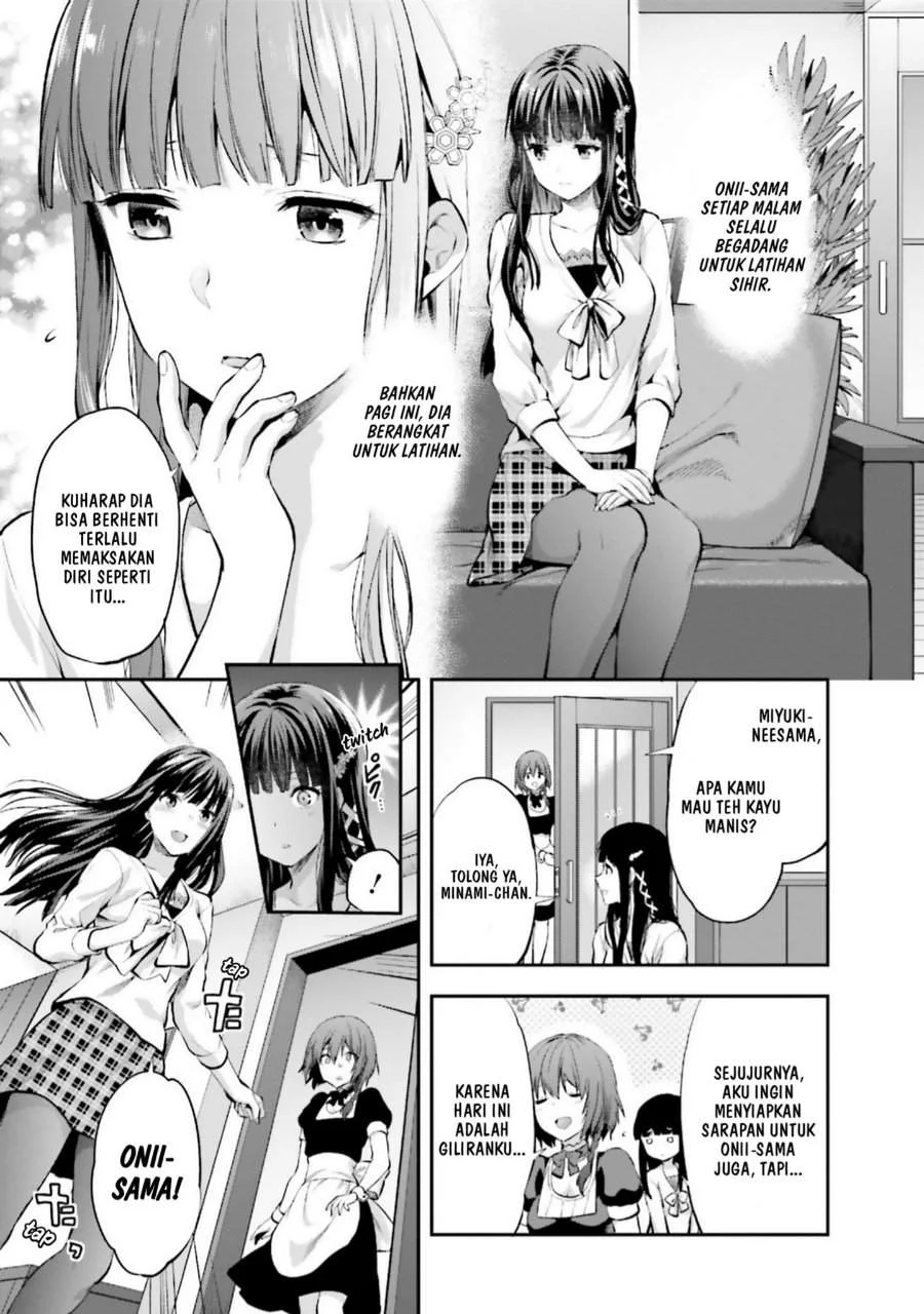 Mahouka Koukou no Rettousei Nama Koto Nairan-hen Chapter 1 Gambar 8