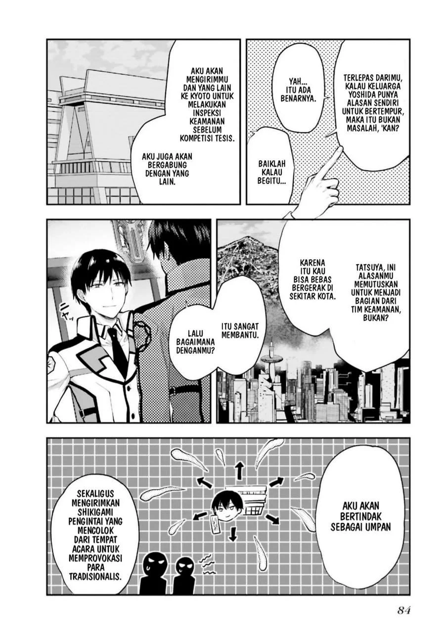 Mahouka Koukou no Rettousei Nama Koto Nairan-hen Chapter 10 Gambar 20