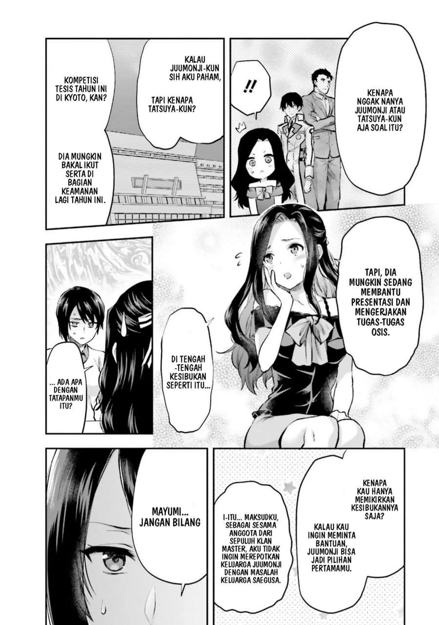 Mahouka Koukou no Rettousei Nama Koto Nairan-hen Chapter 13 Gambar 8