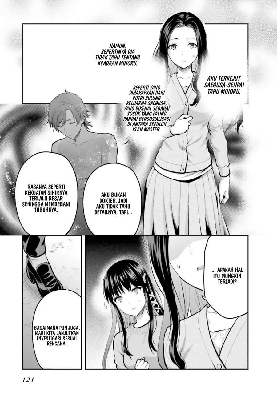 Mahouka Koukou no Rettousei Nama Koto Nairan-hen Chapter 26 Gambar 9