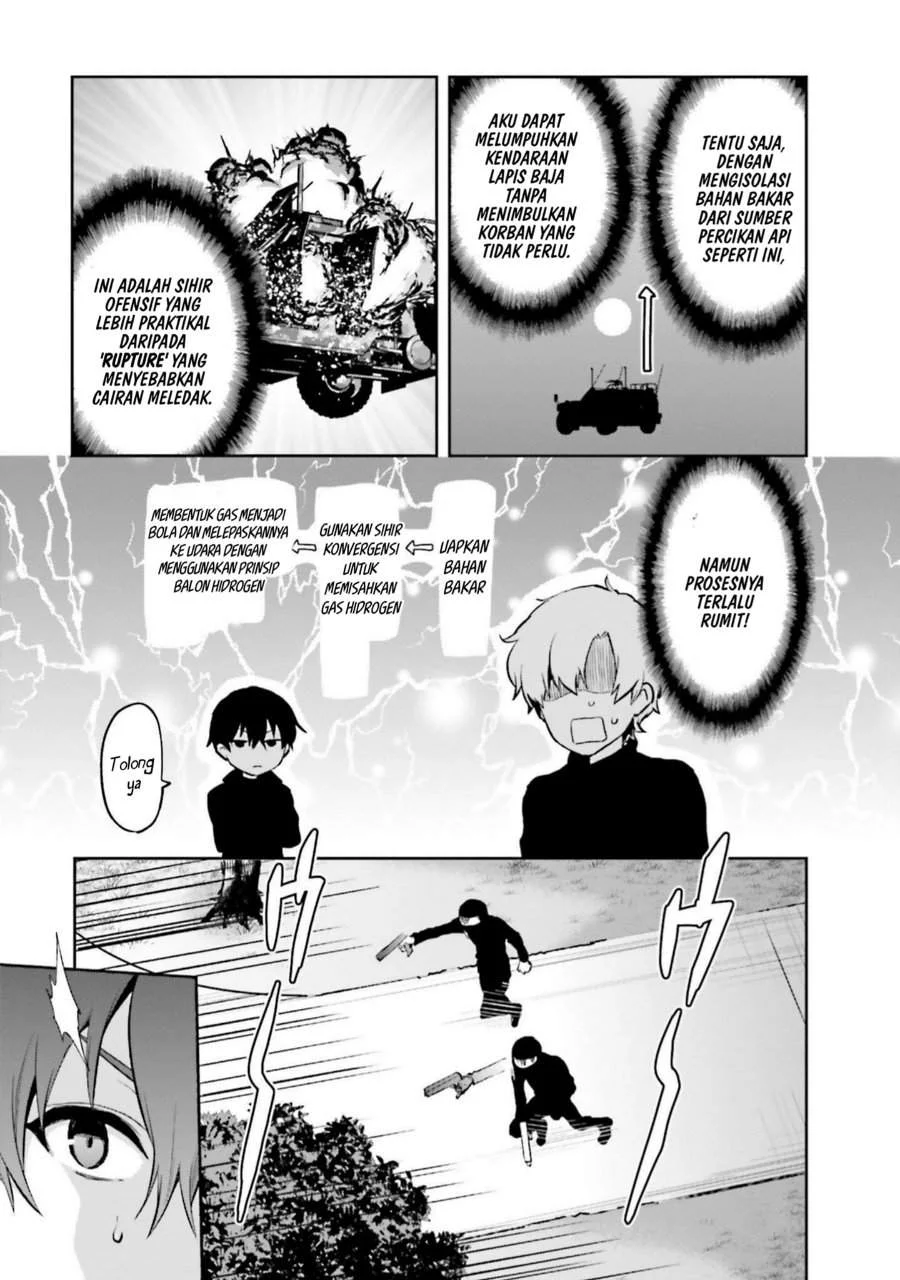 Mahouka Koukou no Rettousei Nama Koto Nairan-hen Chapter 33 Gambar 18