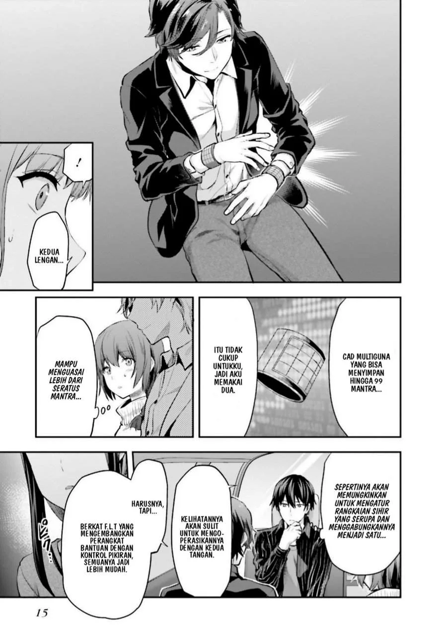 Mahouka Koukou no Rettousei Nama Koto Nairan-hen Chapter 7 Gambar 16