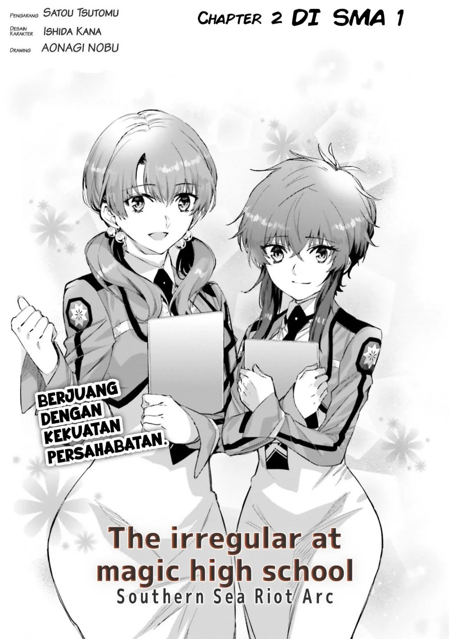 Komik Mahouka Koukou no Rettousei Nankai Soujou-hen Chapter 2 gambar 1
