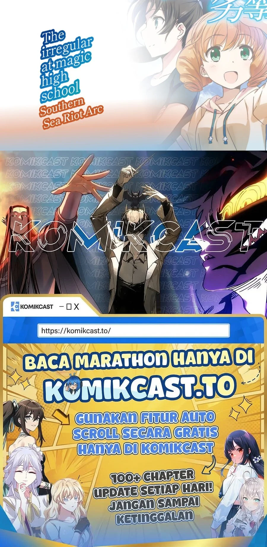 Mahouka Koukou no Rettousei Nankai Soujou-hen Chapter 2 Gambar 26