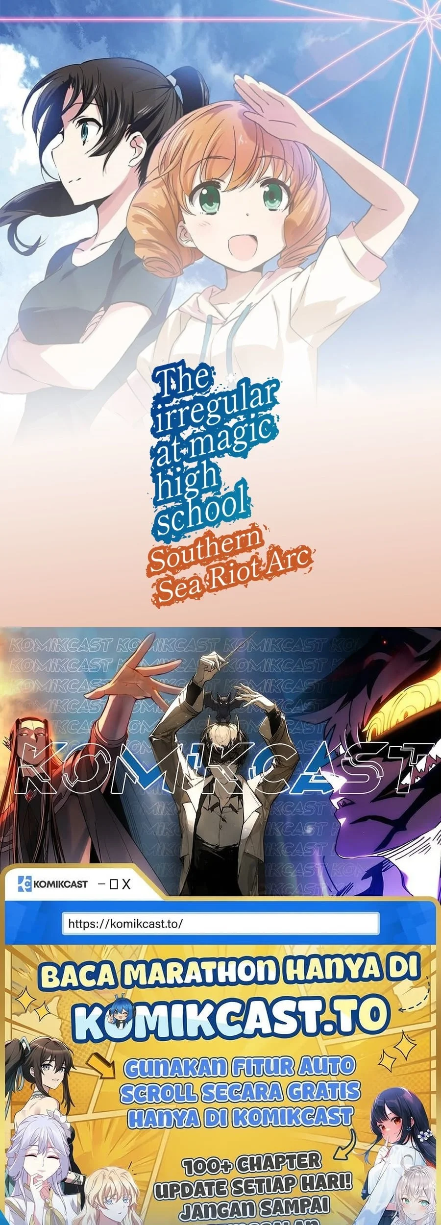 Mahouka Koukou no Rettousei Nankai Soujou-hen Chapter 5 Gambar 33