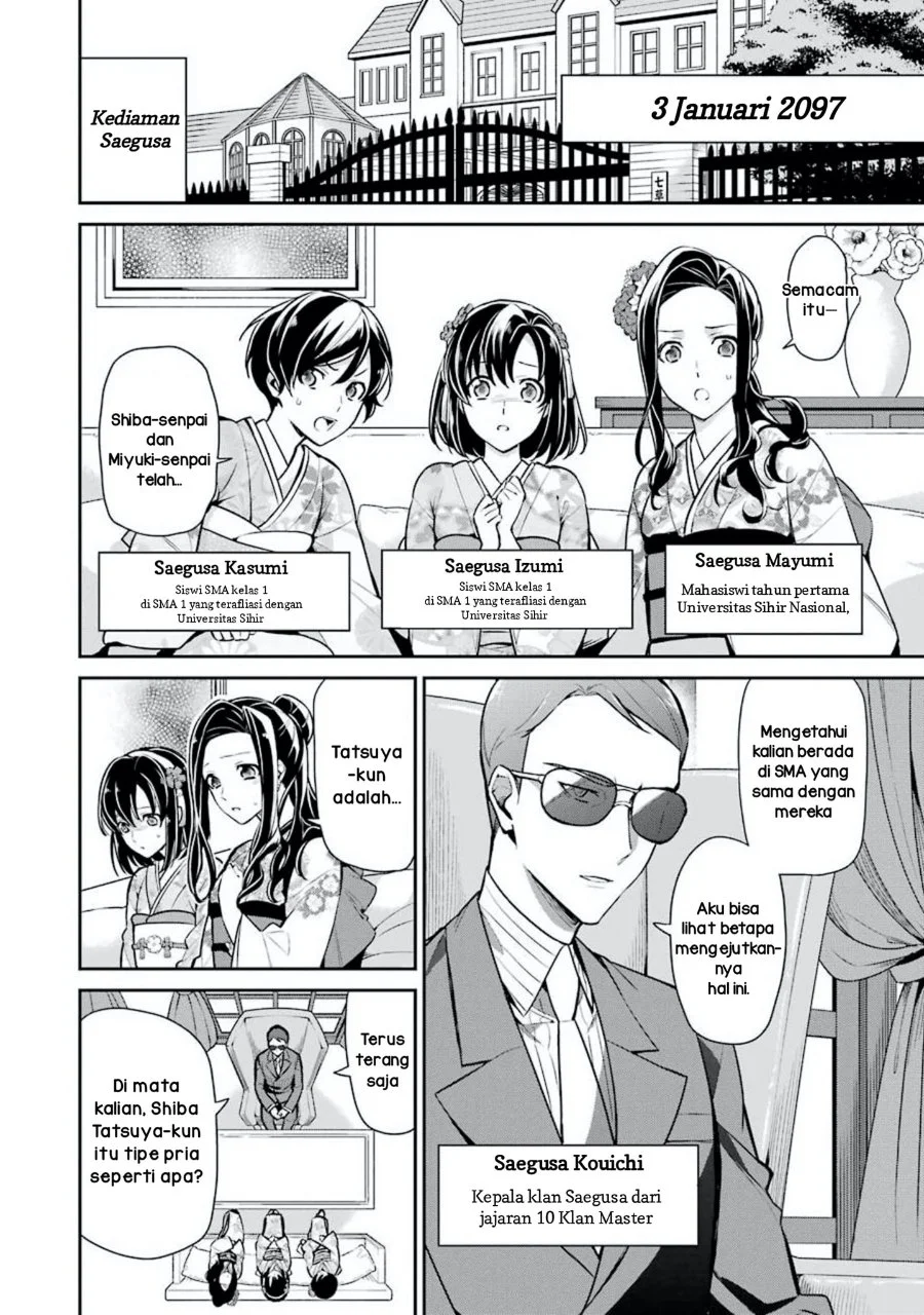 Mahouka Koukou no Rettousei Shizoku Kaigi-hen Chapter 1 Gambar 10