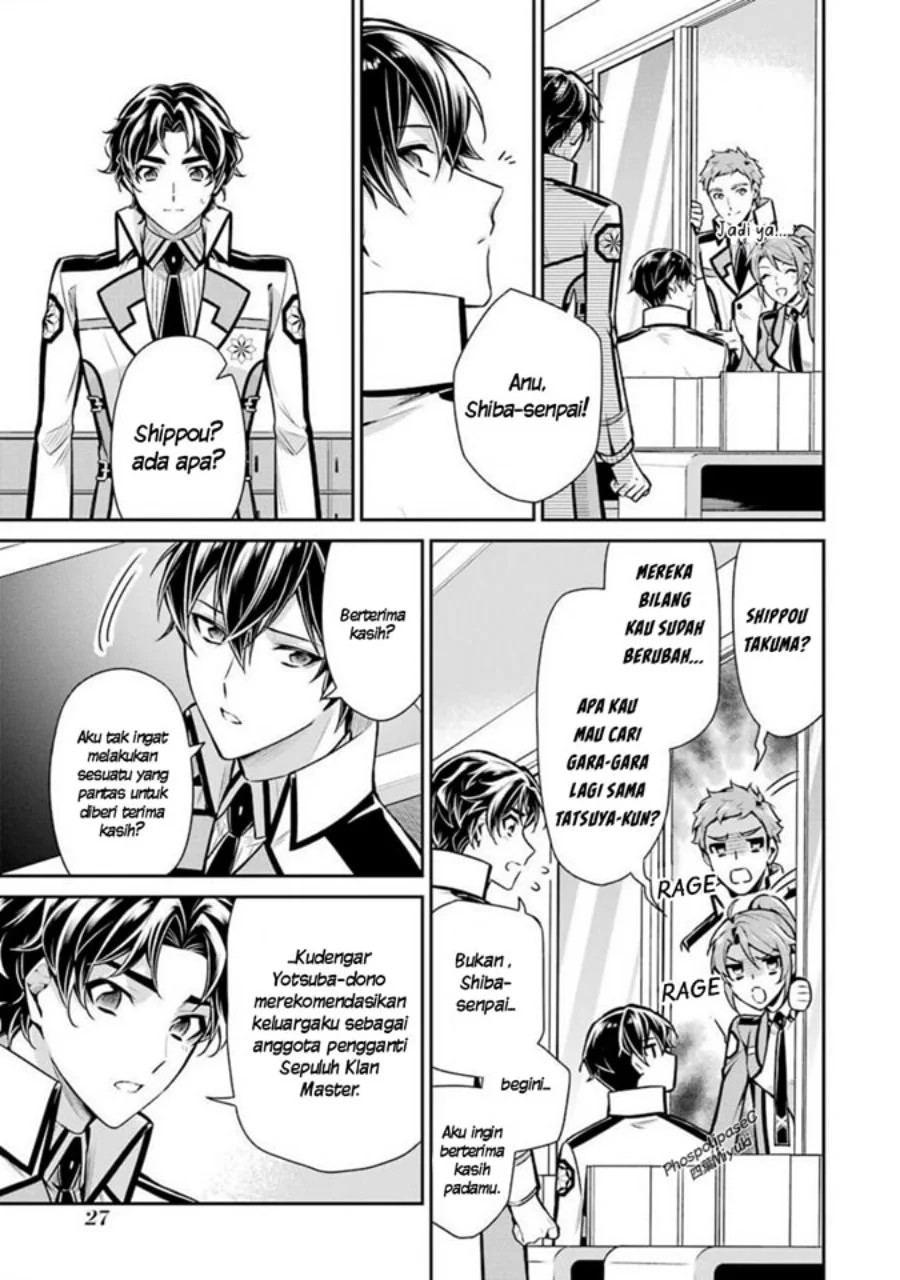 Mahouka Koukou no Rettousei Shizoku Kaigi-hen Chapter 11 Gambar 26