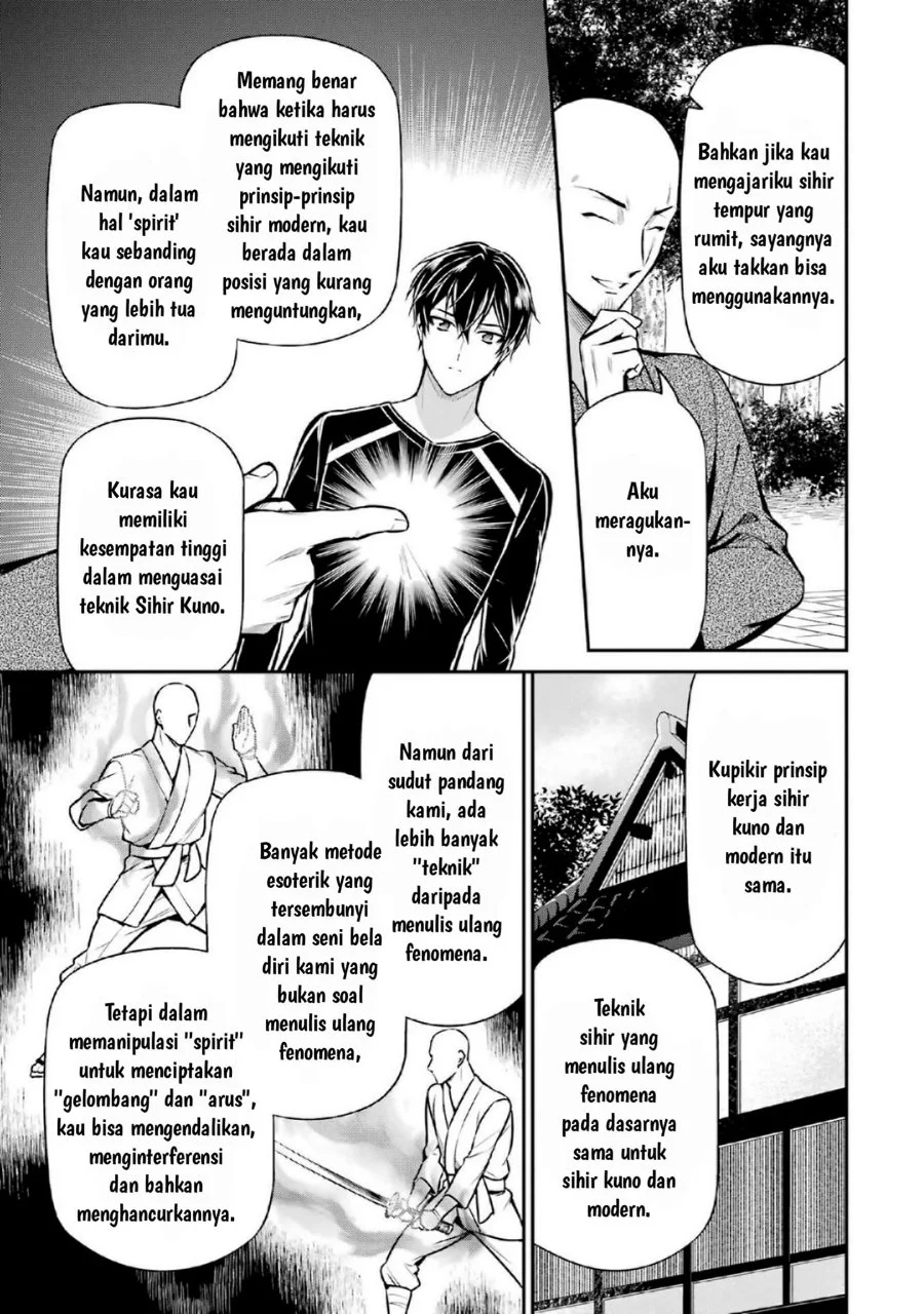 Mahouka Koukou no Rettousei Shizoku Kaigi-hen Chapter 16 Gambar 9