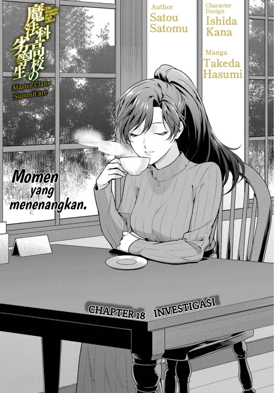 Komik Mahouka Koukou no Rettousei Shizoku Kaigi-hen Chapter 18 gambar 1